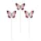 Pink & Purple Glitter Butterflies, 3ct. by Ashland®